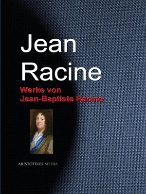 cover image of Werke von Jean-Baptiste Racine